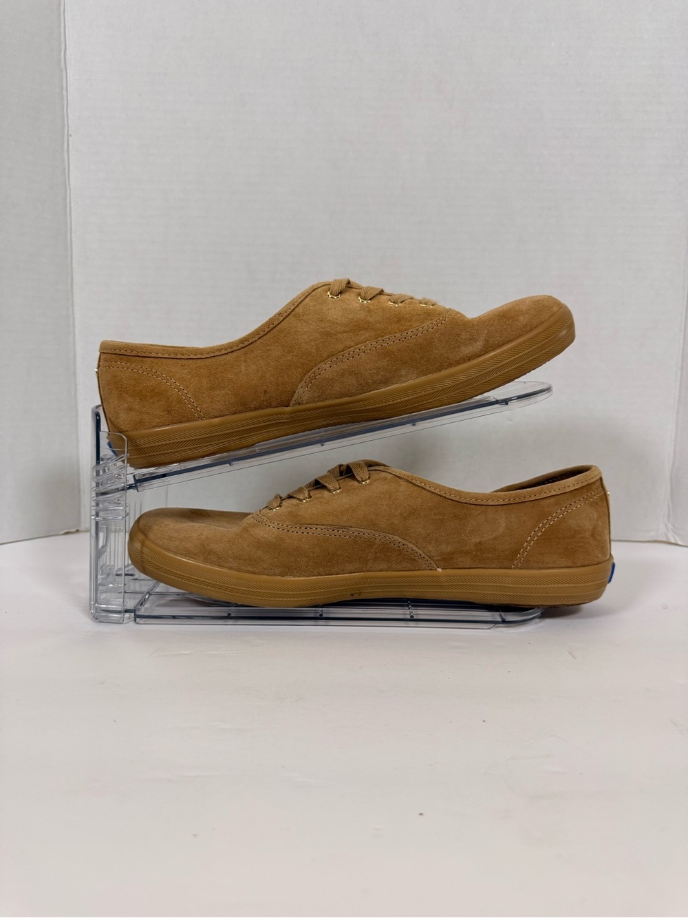Keds Women's Suede Sneakers in Camel Brown